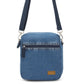 Upcycled Denim Unisex Breakfree Sling Bag - Dwij - 