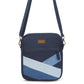 Upcycled Diagonal Striped Denim Breakfree Sling - Dwij - 