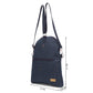 Upcycled Eco friendly Denim Jeans Blue Wonder Tote Bag - Dwij - 