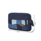 Upcycled Eco Friendly denim Patched Wallet cum Sling Bag - Dwij - 
