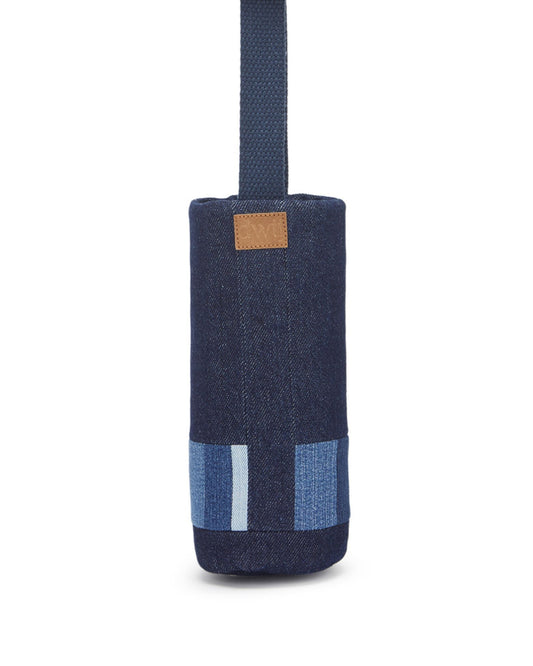Upcycled Eco Friendly Unisex Offbeat Striped Bottle Holder - Dwij - 