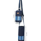 Upcycled Eco Friendly Unisex Offbeat Striped Bottle Holder with Mobile Sling - Dwij -