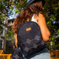 Kantha Hand Embroidered Denim Mini Travel Backpack