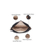 Upcycled Hand Embroidered Black Ahir Breakfree Sling Bag - Dwij - 