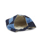 Upcycled Handcrafted Denim Jeans Blue Bento Tote Bag - Dwij - 