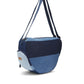 Upcycled Handcrafted Denim Jeans Blue Convertible Tote Bag - Dwij - 