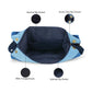 Upcycled Handcrafted Denim Jeans Blue Convertible Tote Bag (Large) - Dwij -
