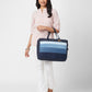 Upcycled Handcrafted Denim Jeans Ocean Laptop Tote - Dwij - 
