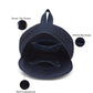 Upcycled Handcrafted Denim Jeans Panda Travel Backpack Bag - Dwij - 