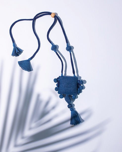 Upcycled Handcrafted Denim Jewellery Apraudha - Dwij