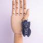 Upcycled Handcrafted Jeans Hedwig Keychain Holder - Dwij - 