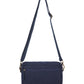 Upcycled Handcrafted Offbeat Striped 2 - in - 1 Wallet Sling Bag - Dwij - 
