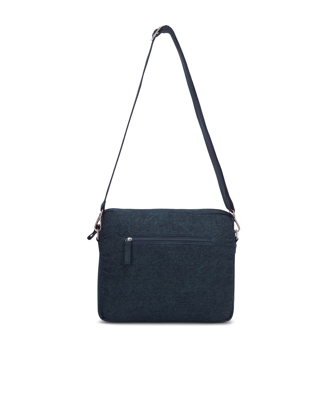 Upcycled Handcrafted Unisex Crossbody Office Sling Bag - Dwij - 