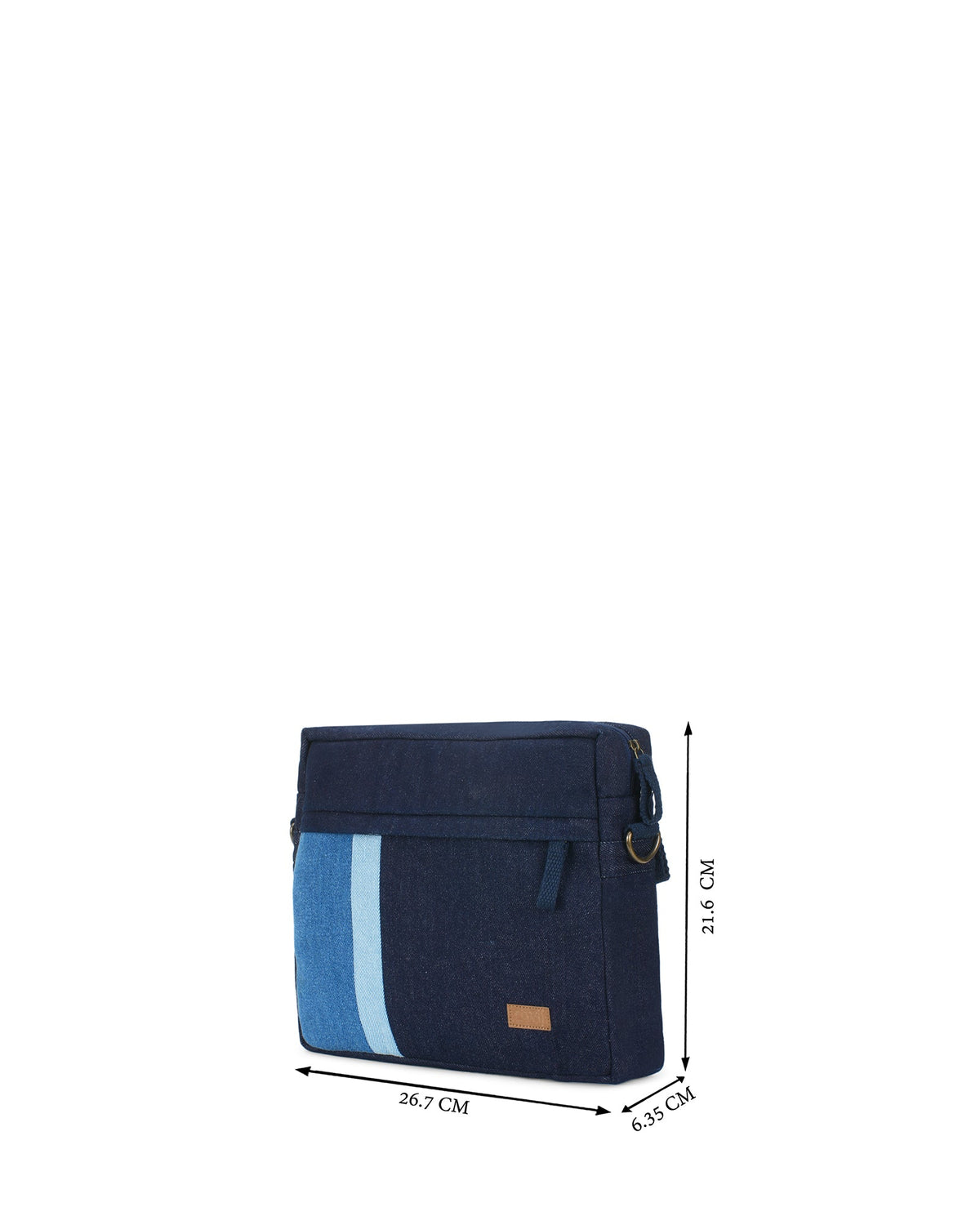 Upcycled Handcrafted Unisex Offbeat Crossbody Office Sling Bag - Dwij -