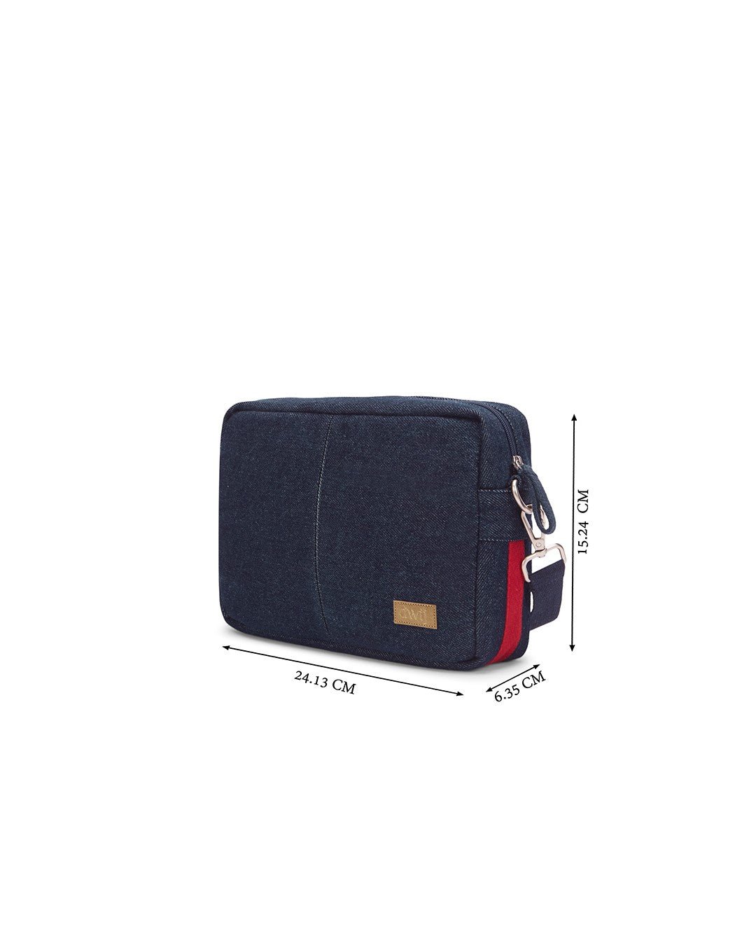 Upcycled Handcrafted Women's Crossbody Office Sling Bag - Dwij - 