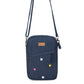 Upcycled Heart Hand Embroidered Mobile sling Bag - Dwij -