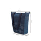 Upcycled Kantha Hand Embroidered Denim Large Tote Bag - Dwij - 