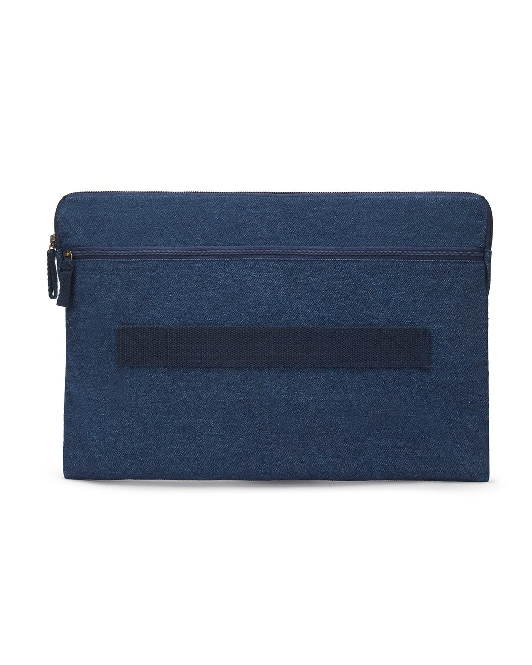 Upcycled Kantha Hand Embroidered Laptop Sleeve - Dwij - 