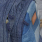 Upcycled Patched Denim & Felt Jeans Travel Backpack - Dwij