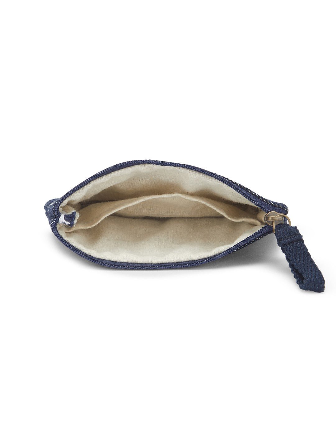 Upcycled Patched Wallet With Coin Pouch - Dwij - 
