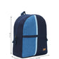 Upcycled Unisex Color blocked Denim Travel Backpack - Dwij -