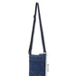 Upcycled Unisex Denim Brisk Crossbody Sling Bag - Dwij - 