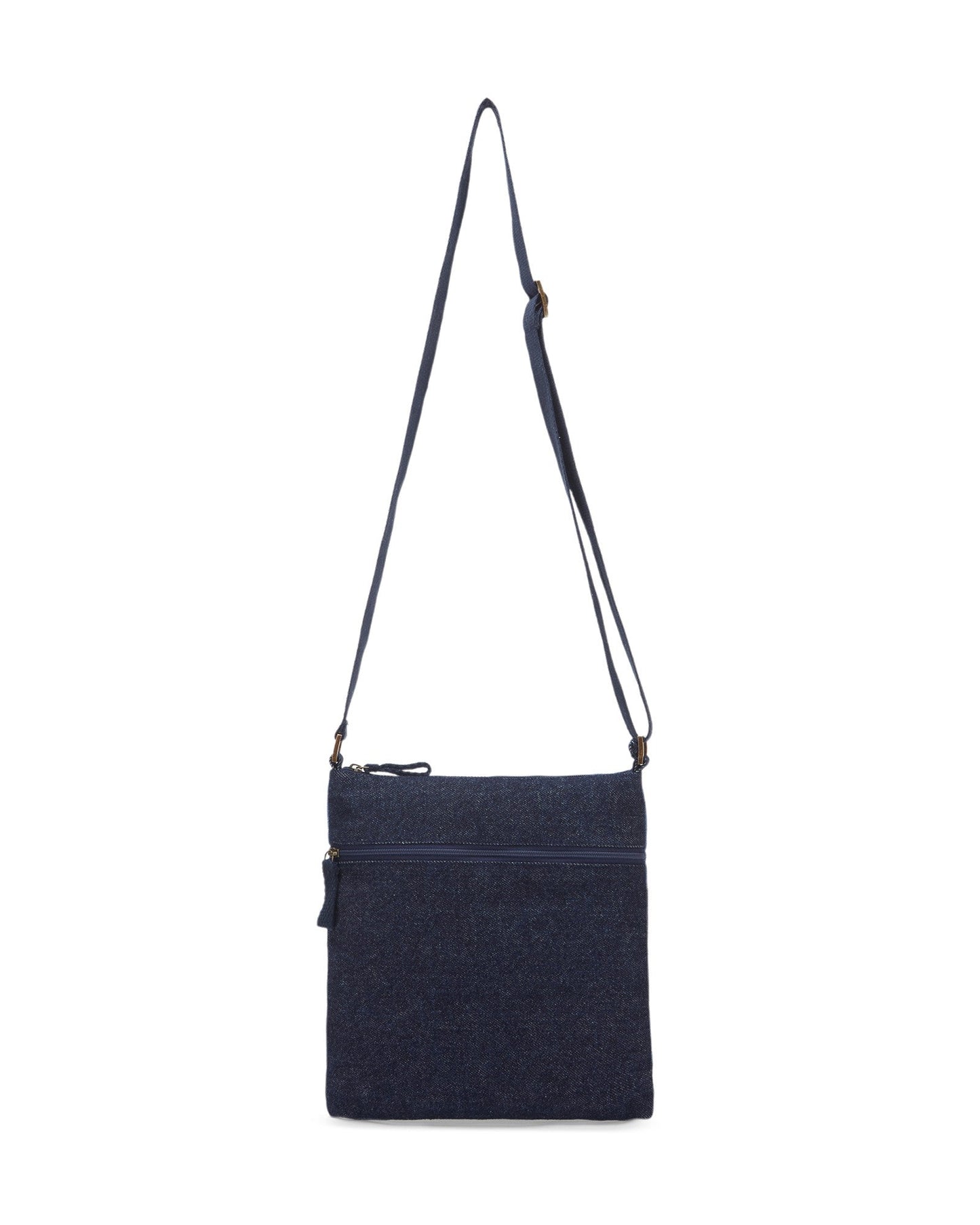 Upcycled Unisex Denim Jeans Swift Crossbody Sling bag - Dwij - 
