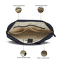 Upcycled Unisex Denim Sleek Laptop Messenger Bag - Dwij - 