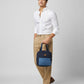 Upcycled Unisex Eco friendly Denim Jeans Lunch Bag (Large) - Dwij - 
