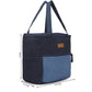 Upcycled Unisex Eco friendly Denim Jeans Lunch Bag (Large) - Dwij - 
