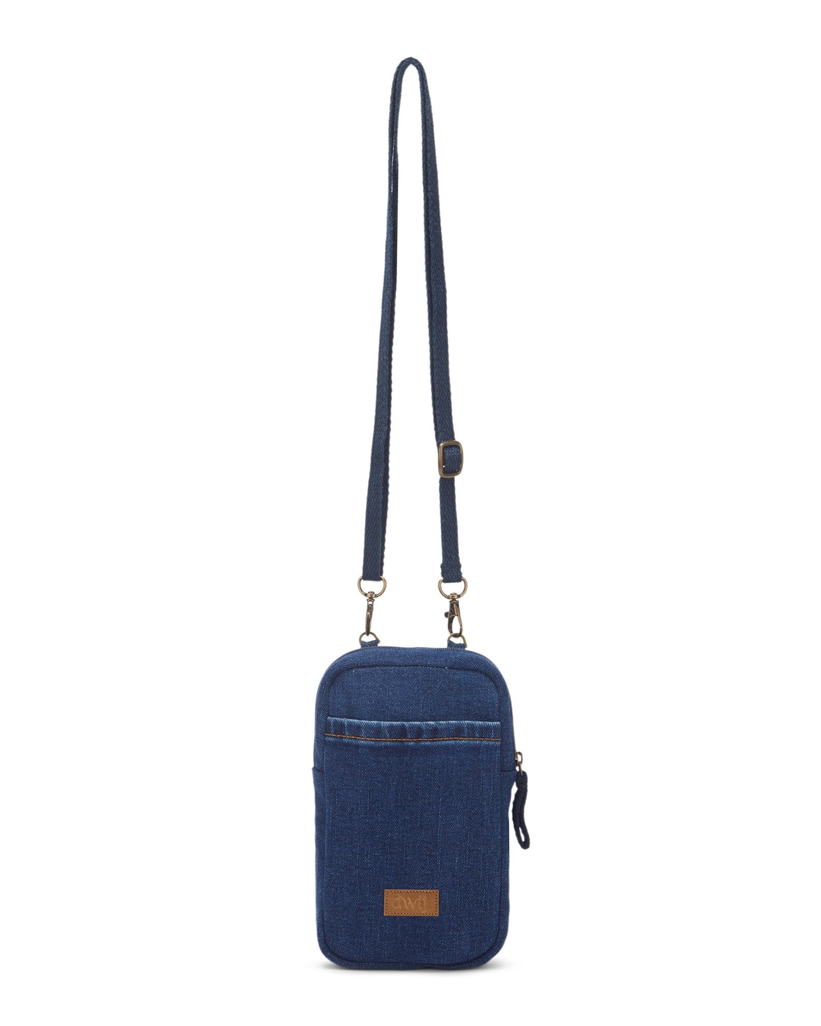 Upcycled Unisex Mobile sling Bag - Dwij - 