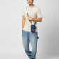 Upcycled Unisex Mobile sling Bag - Dwij - 
