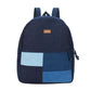 Upcycled Unisex Mosaic Denim Travel Backpack - Dwij -