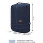 Upcycled Unisex Office Travel Executive Backpack - Dwij - 