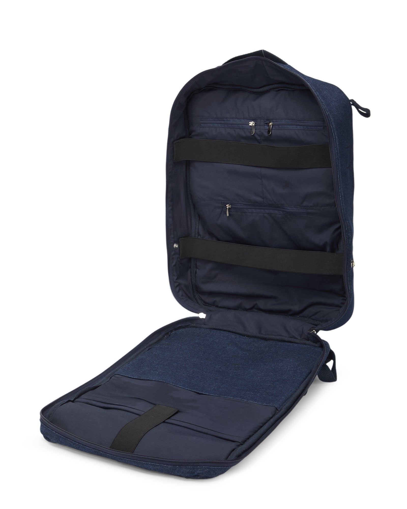 Upcycled Unisex Office Travel Executive Backpack - Dwij - 