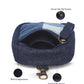 Upcycled Unisex Patched Denim Crossbody Sling with pouch - Dwij - 